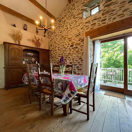 בית נופש Grange Restauree Avec Terrasse Et Wifi A La Bastide - Fr-1-582-178 *